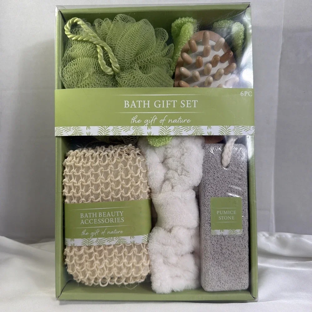 Holiday Bath gift set 6 Pieces Amazing Gift For Bath Relaxation